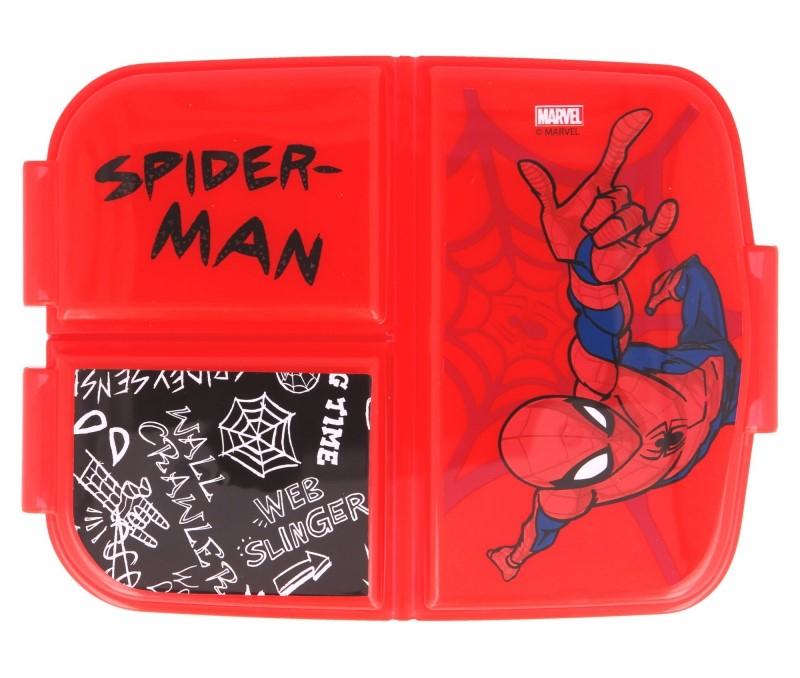 STORLINE Multi box na svačinu SPIDERMAN 19,5x16,5x6,7