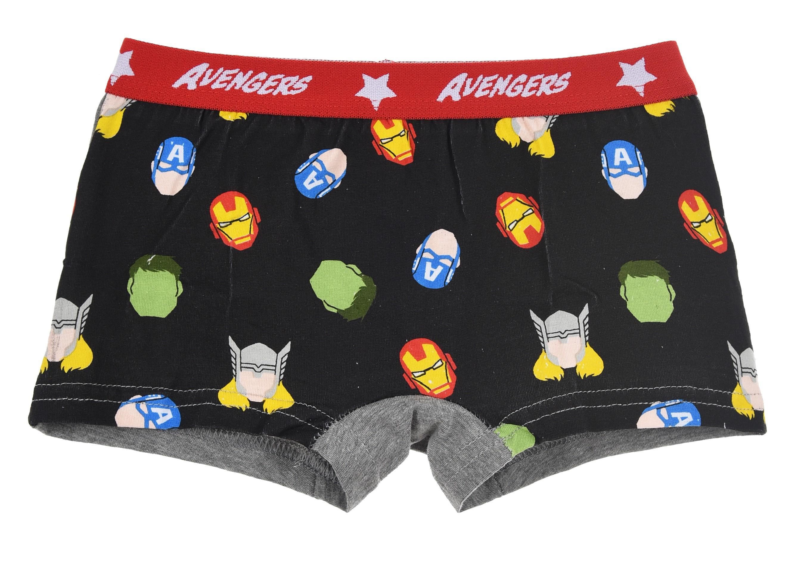 SUN CITY Boxerky AVENGERS bio 2pack, vel. 116/128