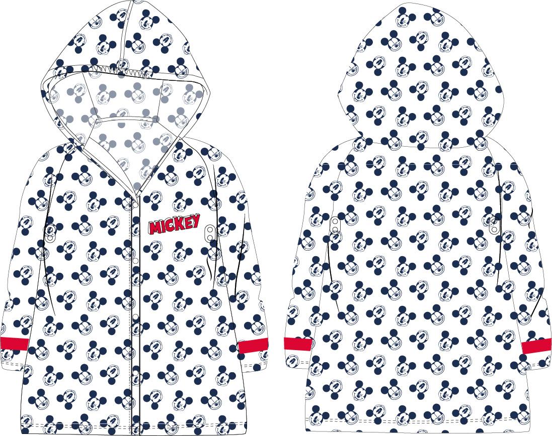 EPLUSM Pláštěnka MICKEY chlapecká průhledná transparentní, vel. 110/116