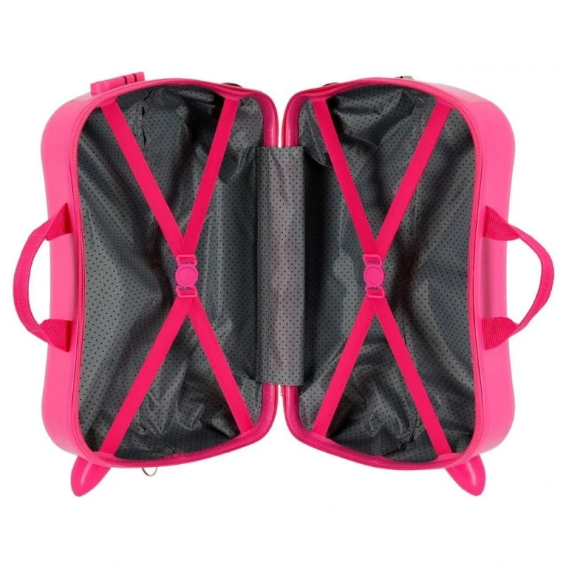 JOUMMABAGS Dětský kufřík odrážedlo na kolečkách Minnie Love MAXI 50 x 38 x 20