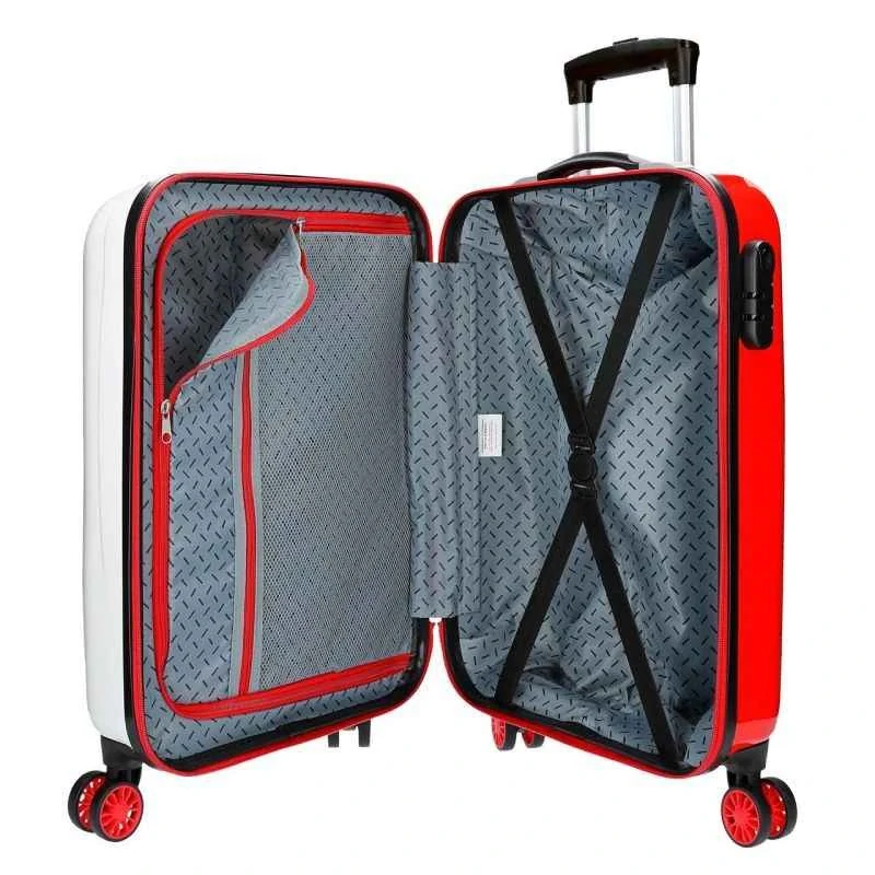 JOUMMABAGS Cestovní kufr Spiderman Geo se zámkem 55 x 38 x 20