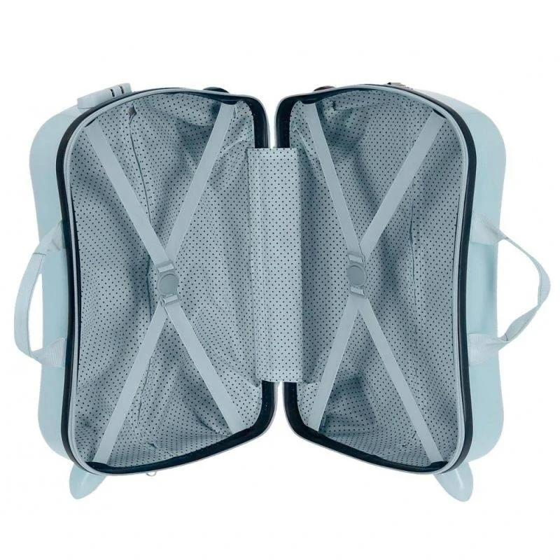 JOUMMABAGS Dětský kufřík odrážedlo na kolečkách Lilo and Stitch Face MAXI 50 x 38 x 20