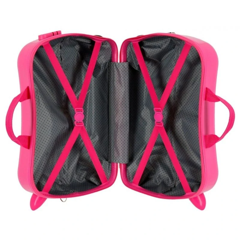 JOUMMABAGS Dětský kufřík odrážedlo na kolečkách Minnie Super Helpers MAXI 50 x 38 x 20