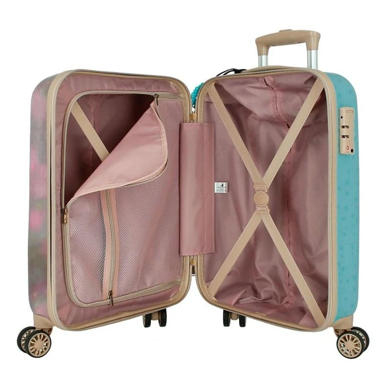 JOUMMABAGS Sada cestovních kufrů Santoro Gorjuss A Whispered Key plast se zámkem, 55/67 cm