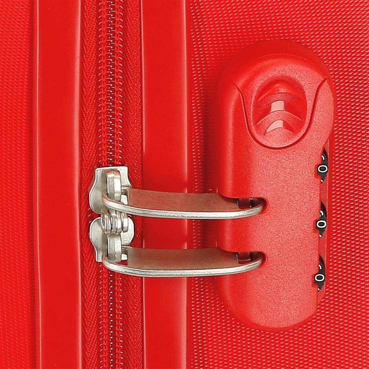 JOUMMABAGS Cestovní kufr Cars ABS plast skořepinový se zámkem, 55 cm