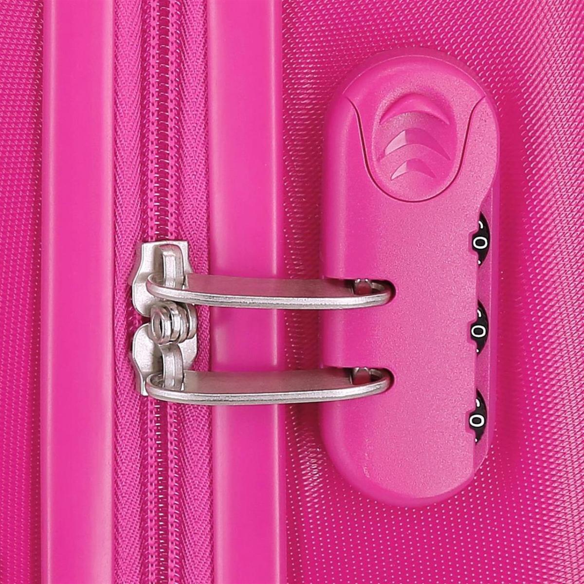 JOUMMABAGS Dětský kufřík odrážedlo na kolečkách Minnie Love MAXI 50 x 38 x 20