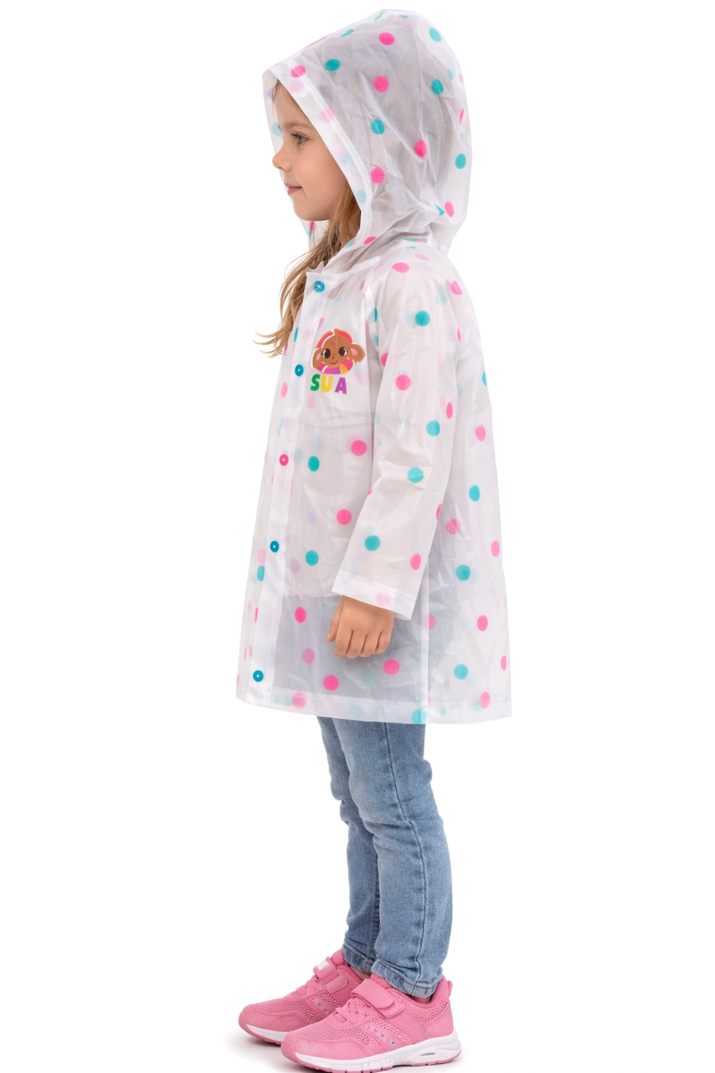 EPLUSM Pláštěnka KRÁLÍČEK BING průhledná, vel. 104/110