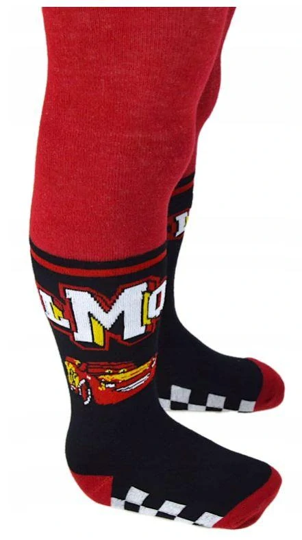 EPLUSM Punčocháče CARS červené, vel. 98/104