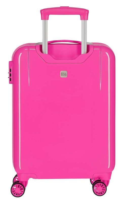 JOUMMABAGS Cestovní kufr ABS Roll Road Little Me Unicorn Pink ABS plast skořepinový se zámkem 55 x 38 x 20