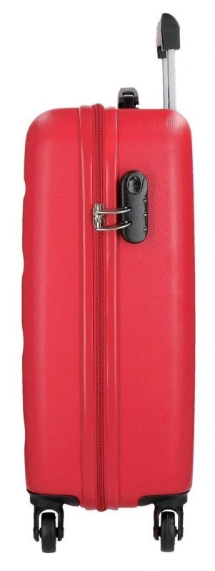 JOUMMABAGS Cestovní kufr ABS Roll Road Flex Red  ABS plast se zámkem, 55 cm