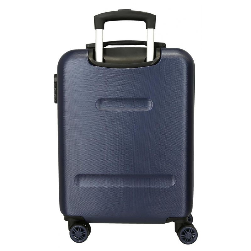 JOUMMABAGS Cestovní kufr ABS Enso Gamer Navy  ABS plast skořepinový se zámkem 55 x 38 x 20 