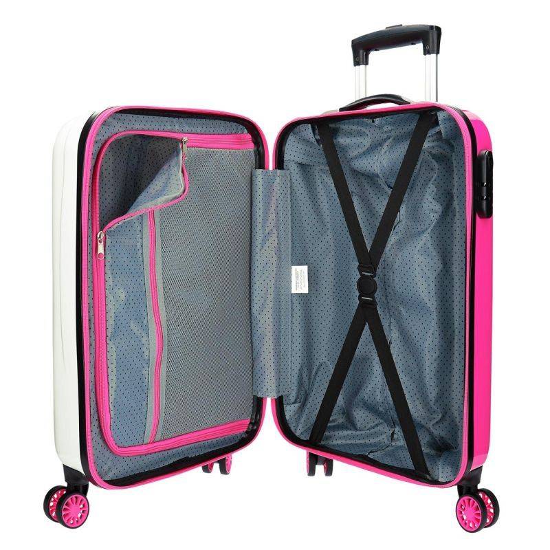 JOUMMABAGS Cestovní kufr ABS Vaiana ABS plast skořepinový se zámkem 55 x 38 x 20