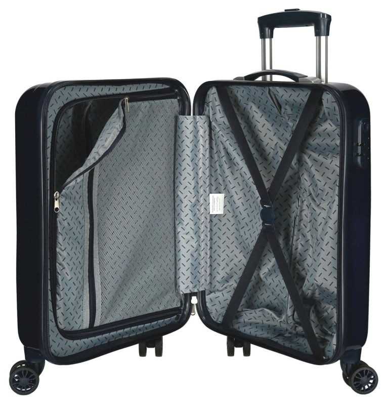 JOUMMABAGS Cestovní kufr ABS 101 dalmatinů ABS plast skořepinový se zámkem, 55 cm