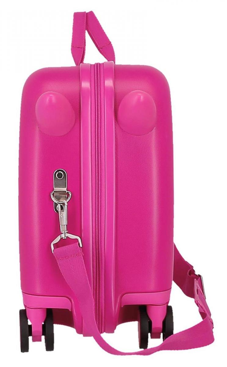 JOUMMABAGS Dětský kufřík odrážedlo na kolečkách Minnie Love MAXI 50 x 38 x 20