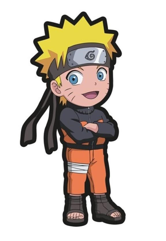 AYMAX Polštář NARUTO tvarovaný 35 x 25