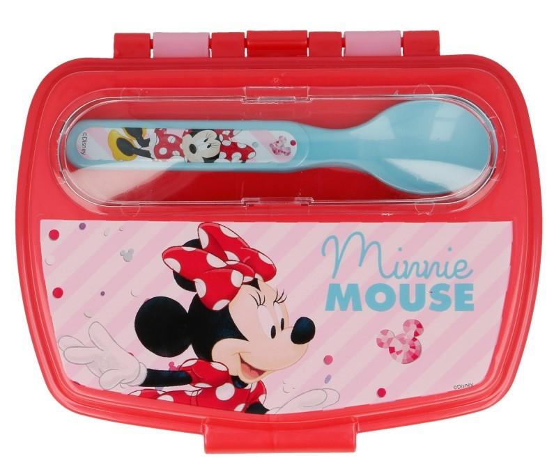 BOX NA SVAČINU S PŘÍBOREM MINNIE , uni