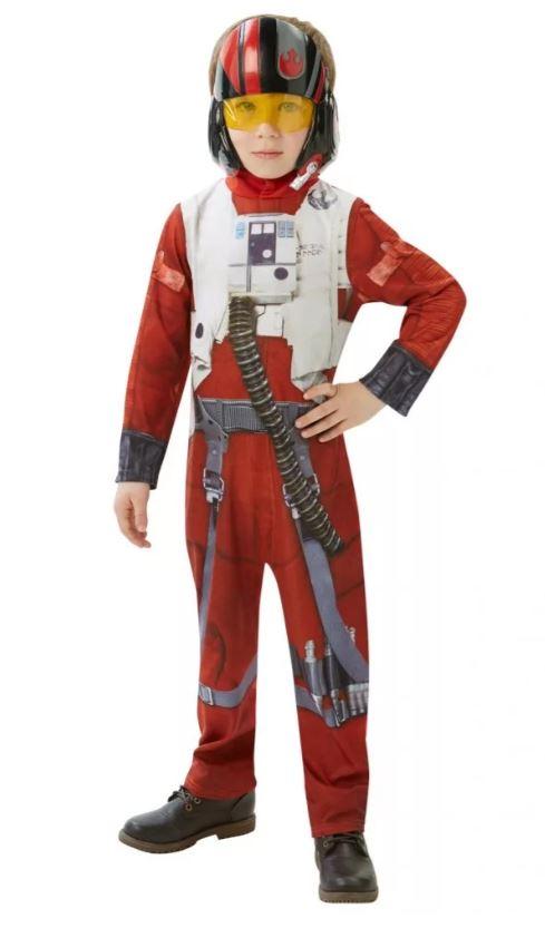 RUBIES Kostým STAR WARS CLASSIC POE, vel. 110/116