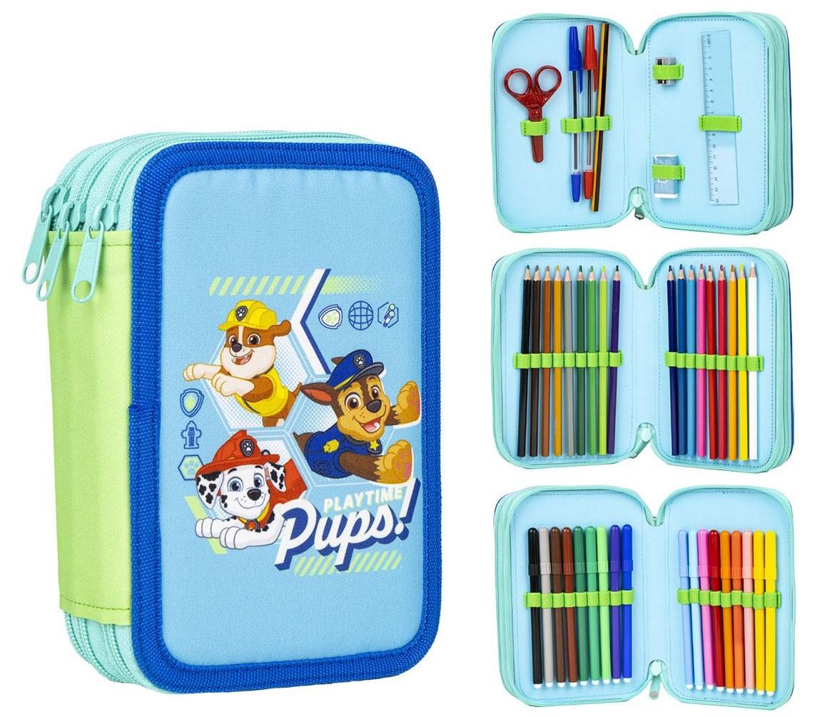 CERDA Penál TLAPKOVÁ PATROLA třípatrový s výbavou