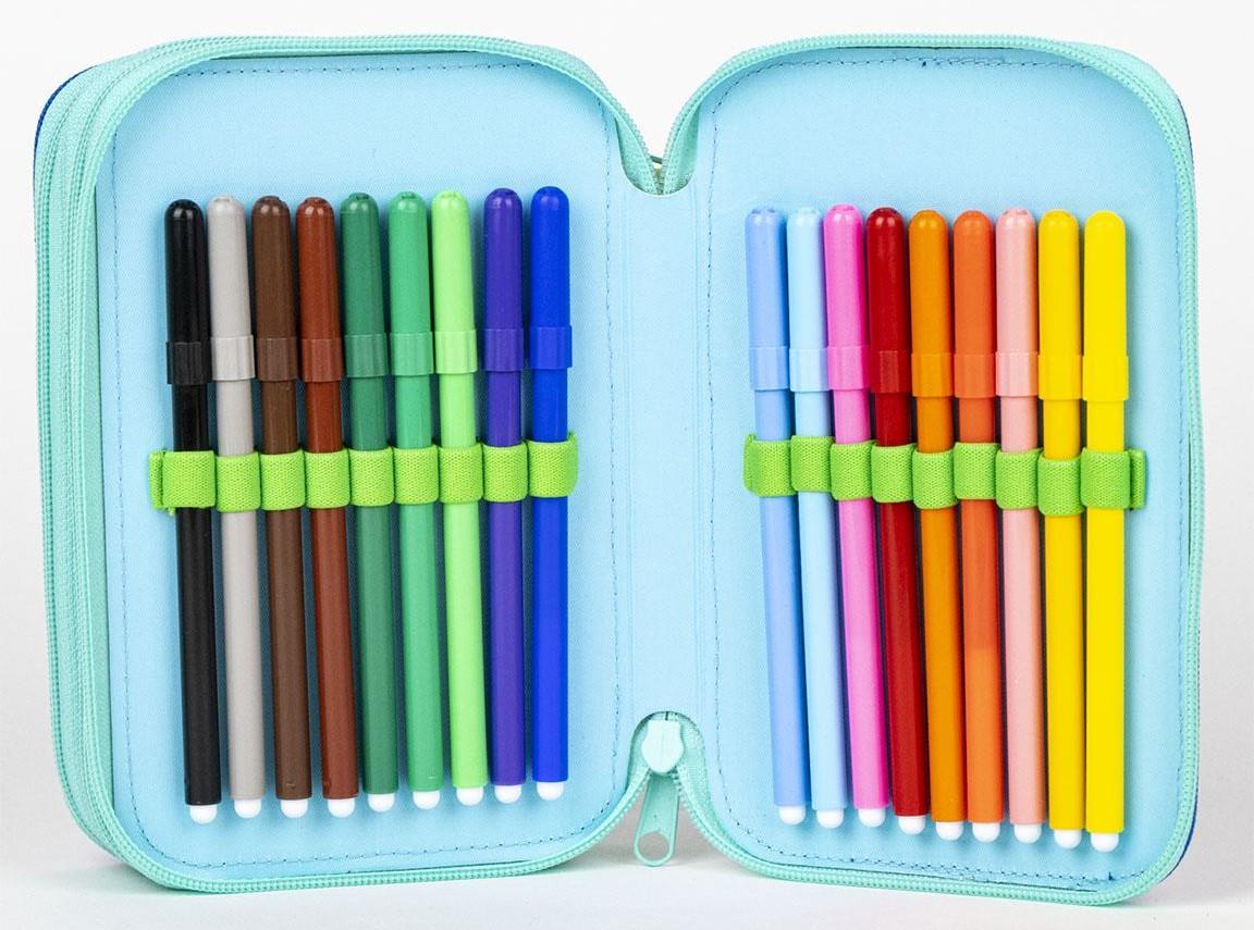 CERDA Penál TLAPKOVÁ PATROLA třípatrový s výbavou