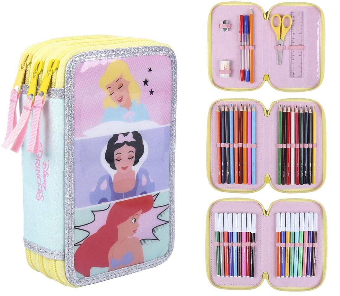 CERDA Penál PRINCEZNY třípatrový s výbavou