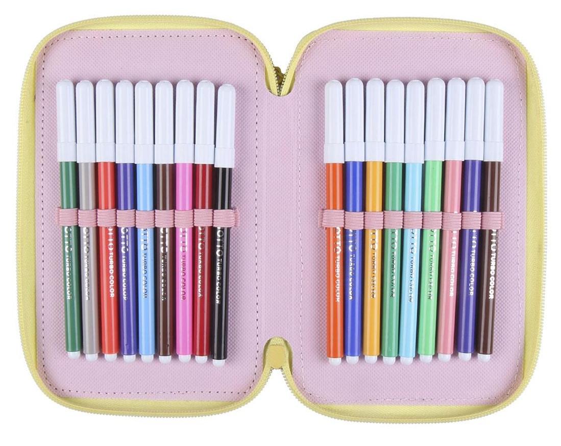 CERDA Penál PRINCEZNY třípatrový s výbavou