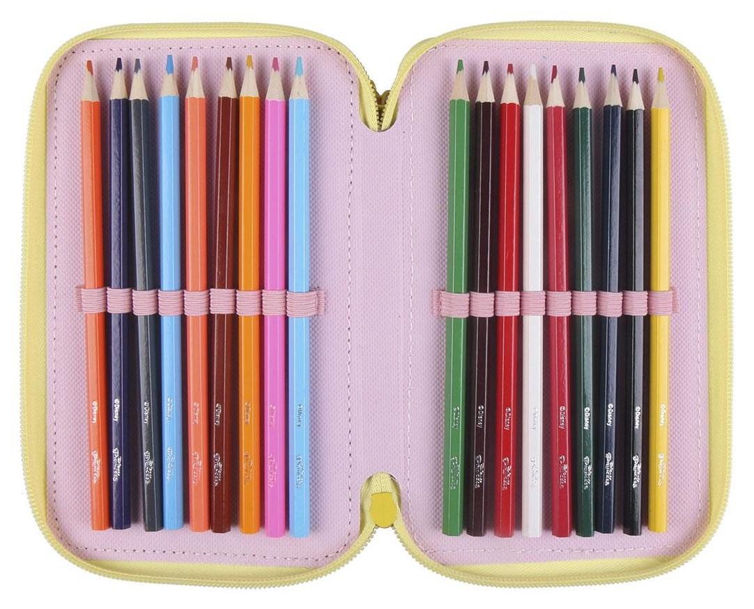 CERDA Penál PRINCEZNY třípatrový s výbavou