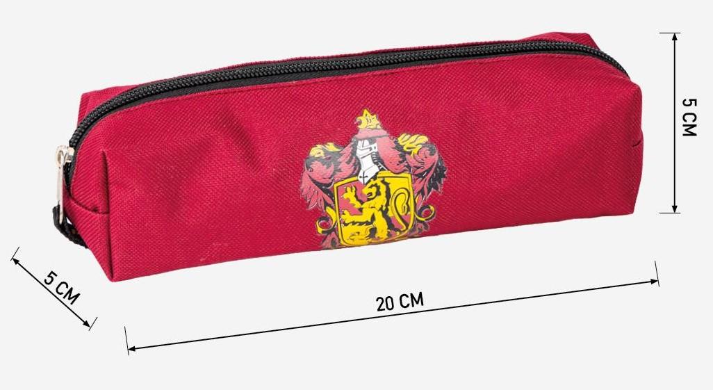 CERDA Penál HARRY PORTER vínový pouzdrový jednokomorový