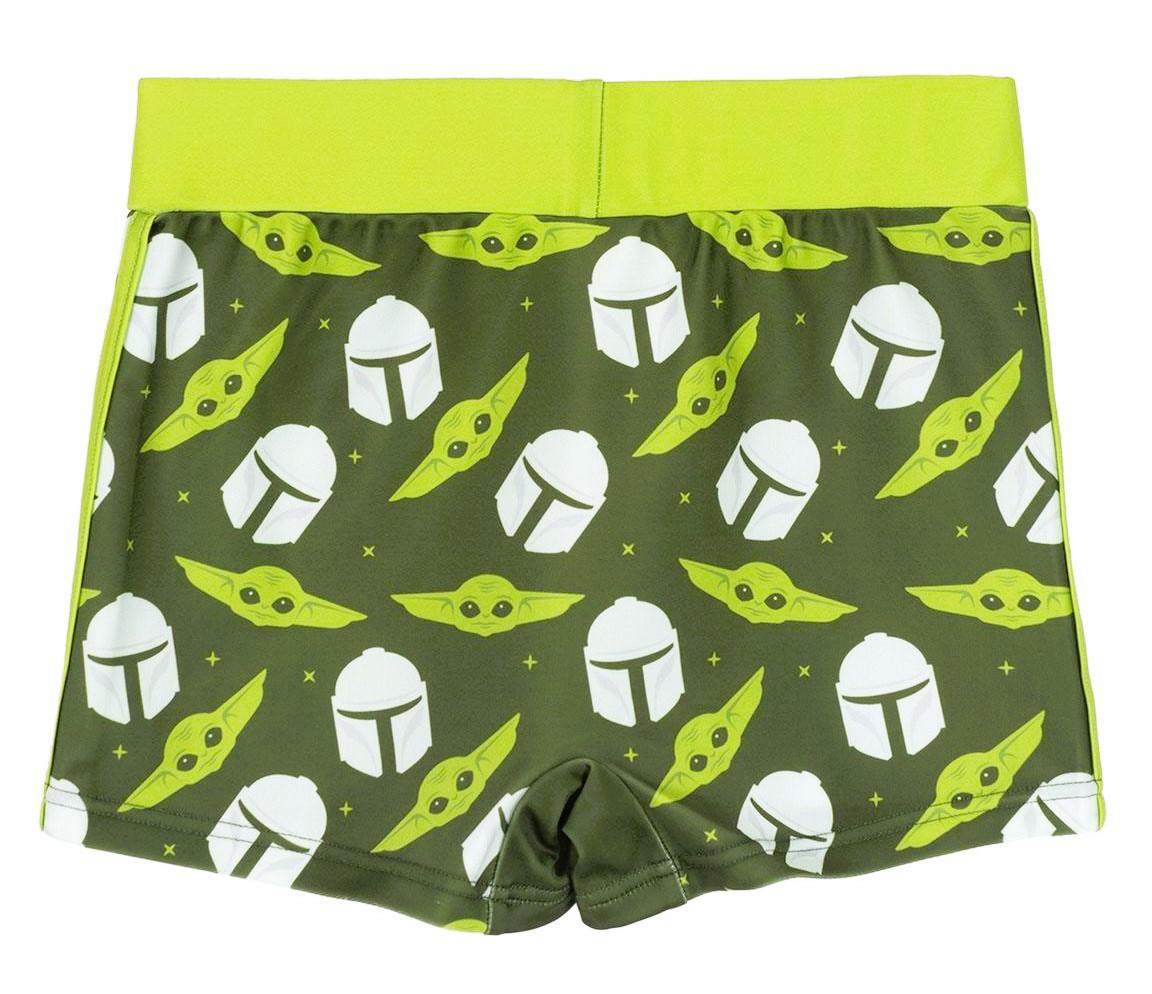 CERDA Plavky MANDALORIAN boxerky zelené, vel. 116