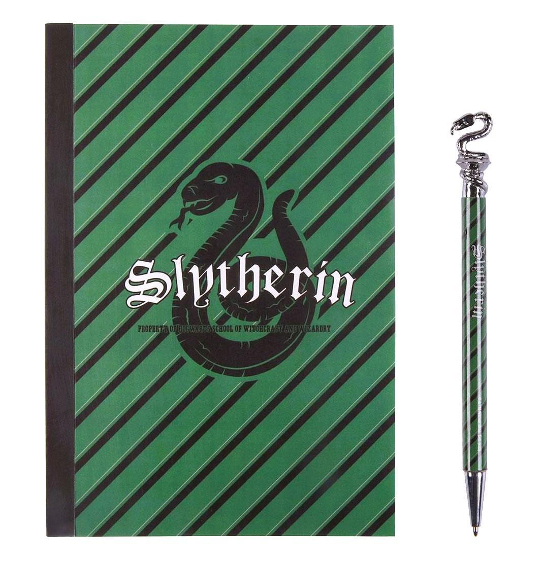 CERDA Dárková psací souprava deník zápisník HARRY POTTER zelená