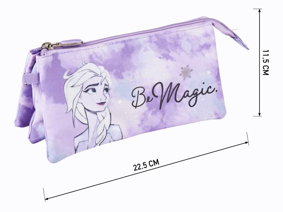 CERDA Penál pouzdro FROZEN tříkomorové