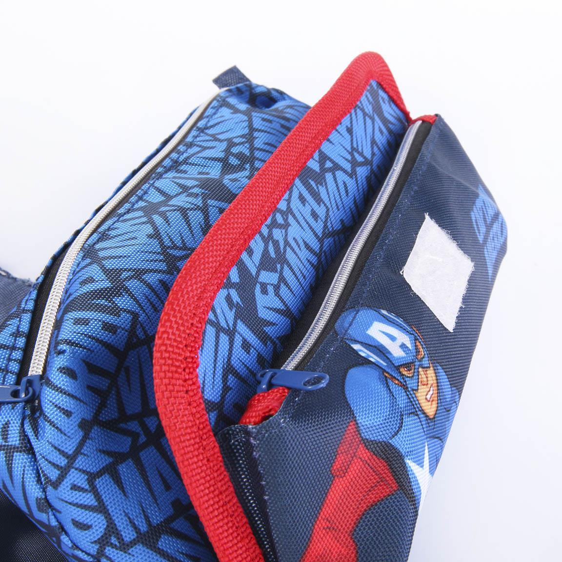 CERDA Penál na suchý zip AVENGERS CAPTAIN AMERICA
