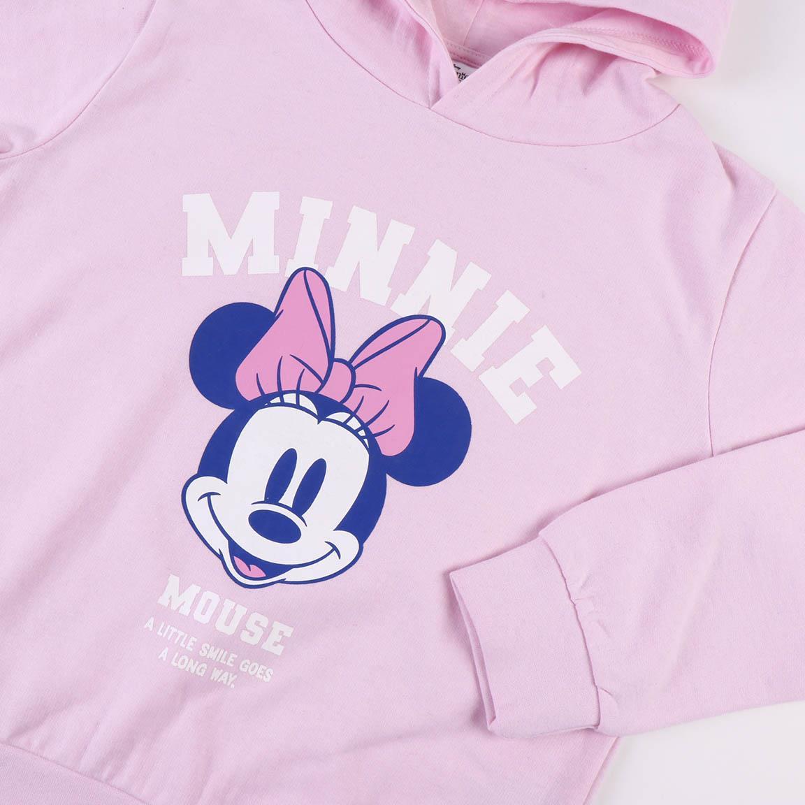 CERDA Mikina MINNIE s kapucí růžová, vel. 152