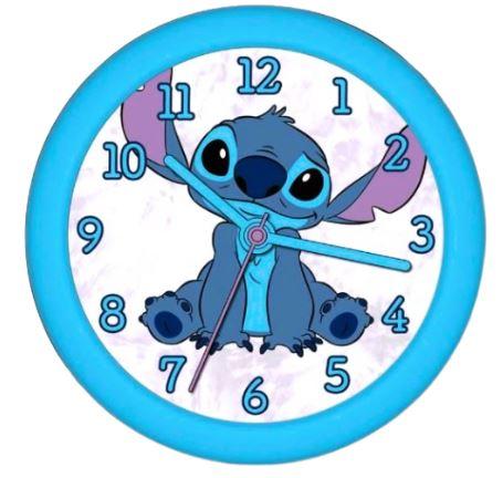 EUROSWAN Hodiny nástěnné STITCH 24 cm