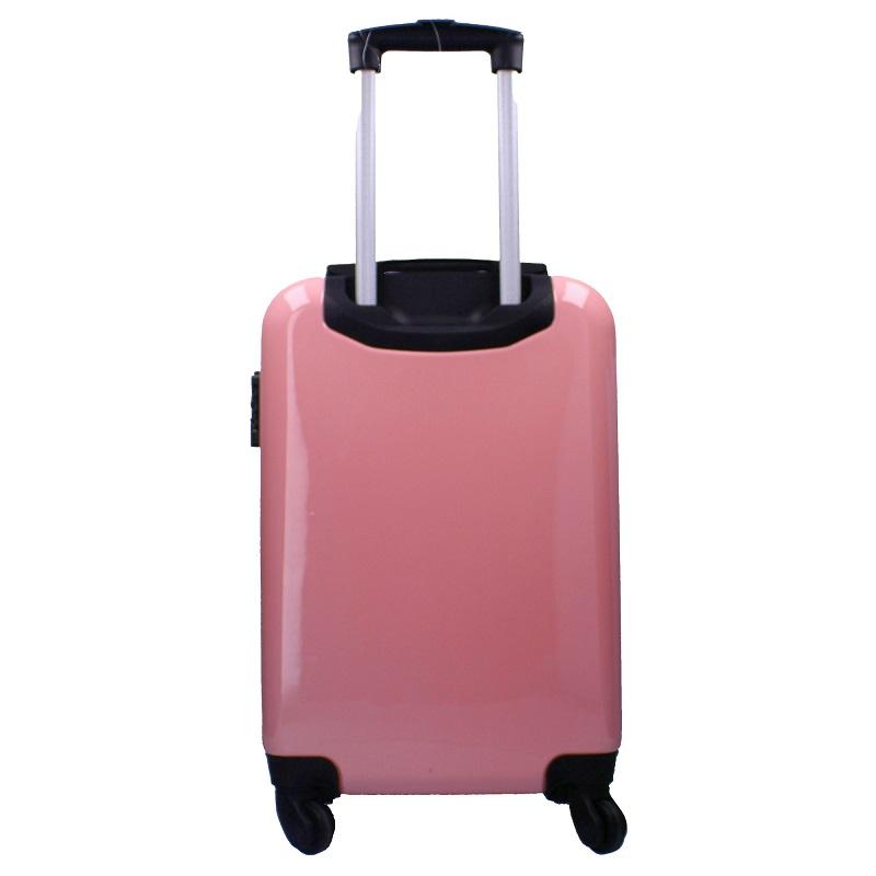 VADOBAG Kufr trolley MICKEY skořepinový se zámkem růžový 50 x 32 