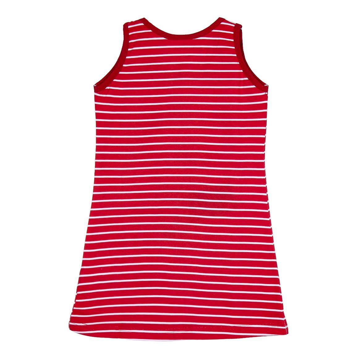 CERDA Šaty MINNIE červené proužek, vel. 116