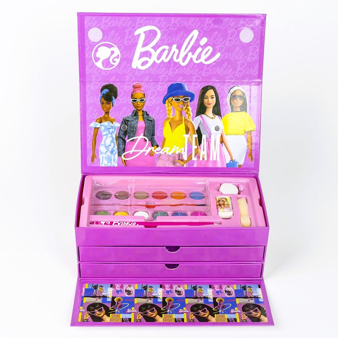 KRESLÍCÍ KUFŘÍK BARBIE, uni