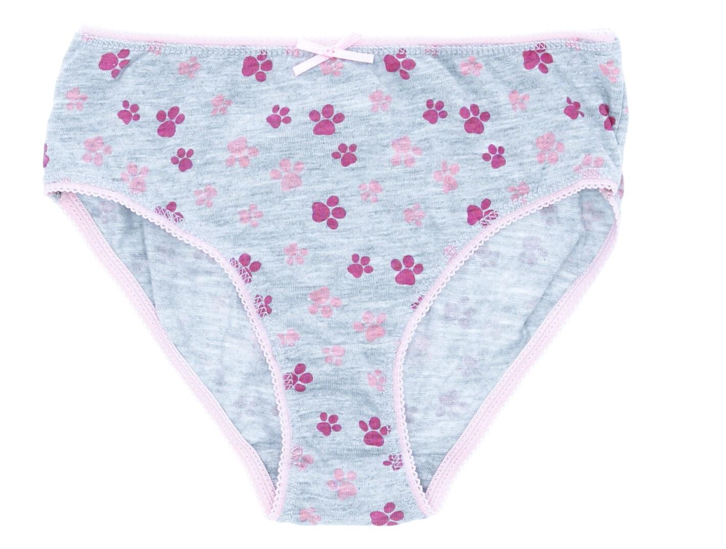 THE COOKIE COMPANY Kalhotky TLAPKOVÁ PATROLA růžové 4pack 110/116