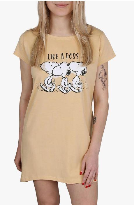 EPLUSM Noční košila SNOOPY dámská, vel. S