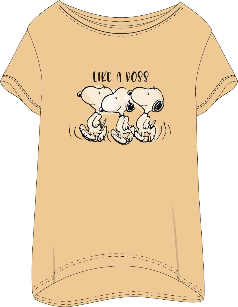 EPLUSM Noční košila SNOOPY dámská, vel. S