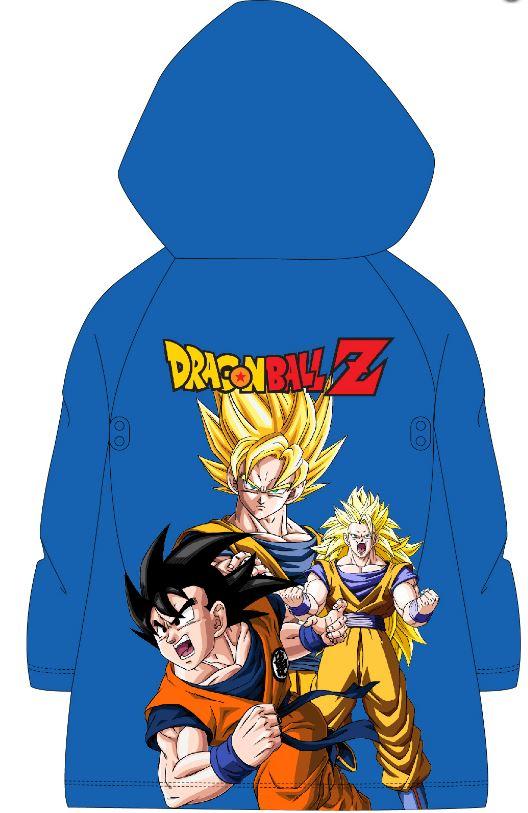 EPLUSM Pláštěnka DRAGON BALL modrá, vel. 110/116