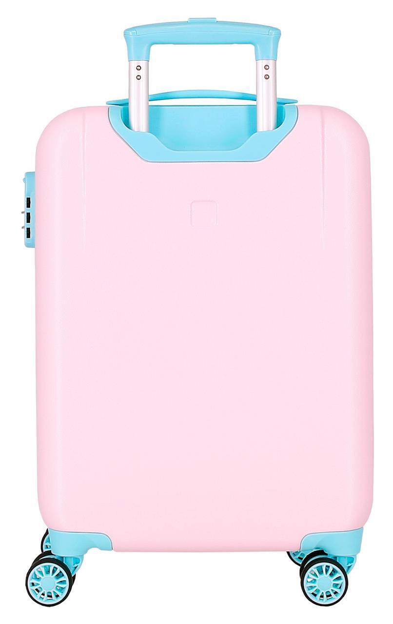 JOUMMABAGS Cestovní kufr Lilo and Stitch ABS plast skořepinový se zámkem 55 cm