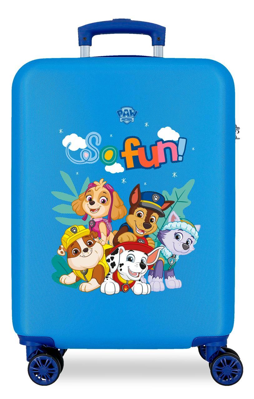 JOUMMABAGS Cestovní kufr Paw Patrol so fun skořepinový se zámkem 55 x 38 x 20