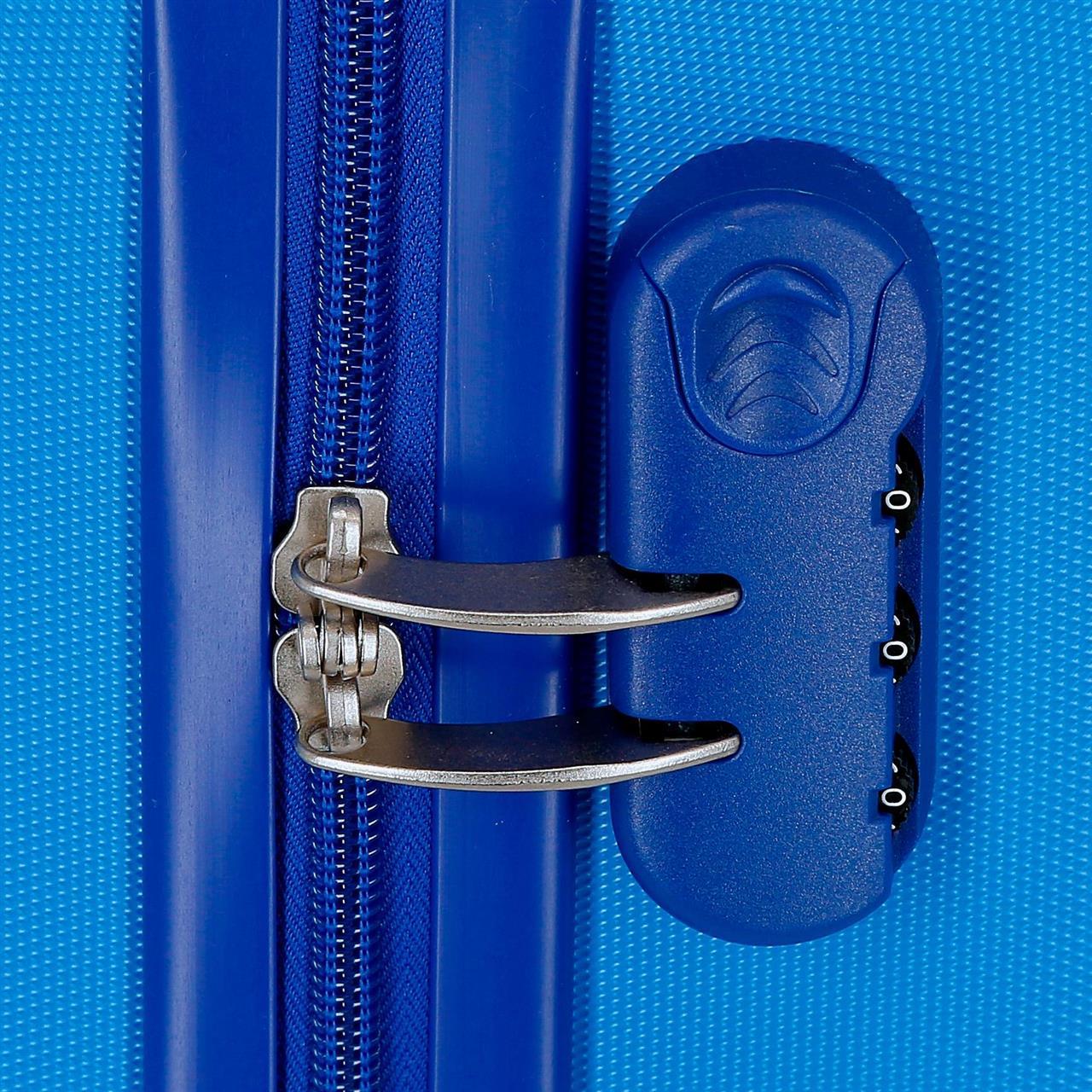 JOUMMABAGS Cestovní kufr Paw Patrol so fun skořepinový se zámkem 55 x 38 x 20