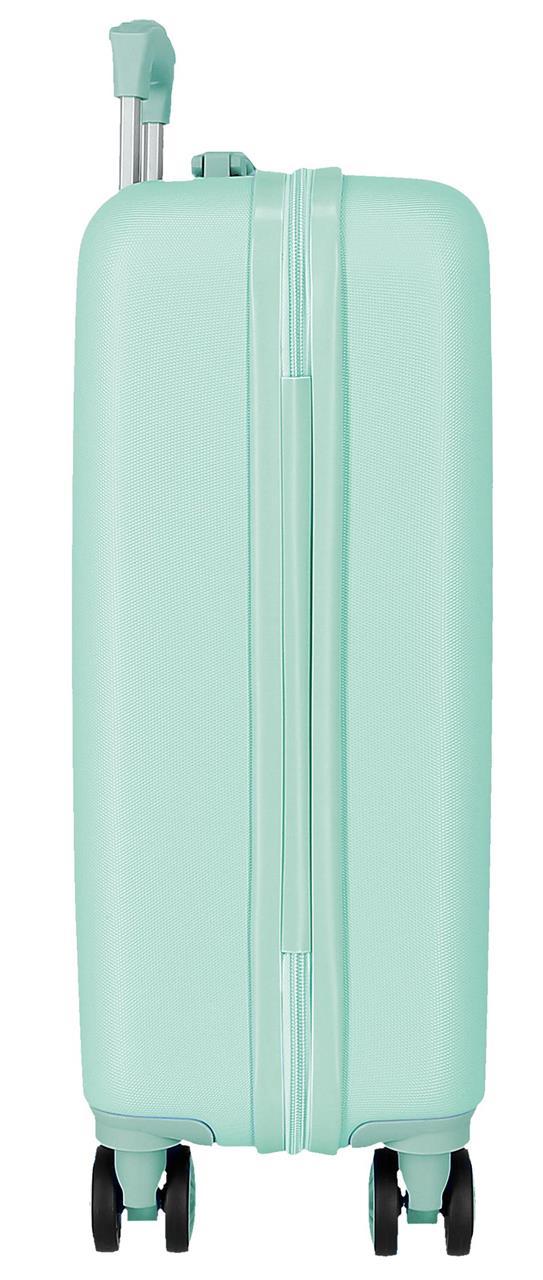 JOUMMABAGS Cestovní kufr FROZEN ABS plast skořepinový se zámkem, 55 cm