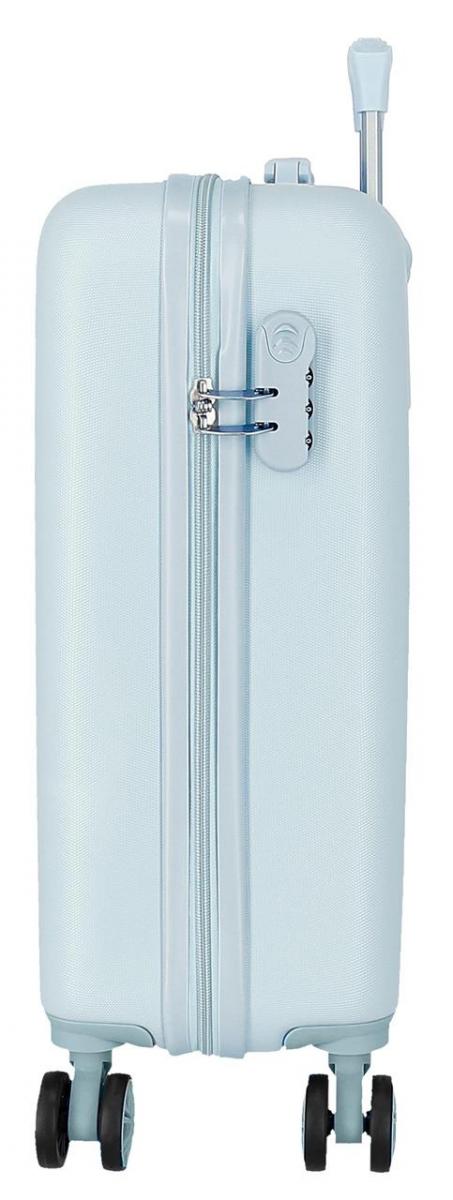JOUMMABAGS Cestovní kufr FROZEN Ledové Království ABS plast skořepinový se zámkem 55 x 38 x 20