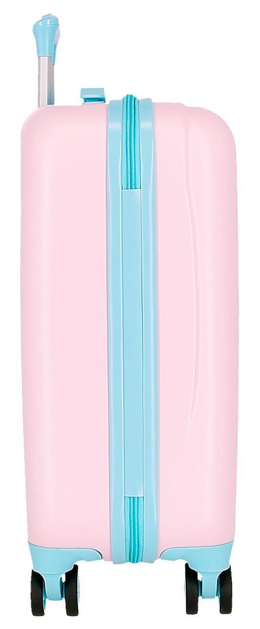 JOUMMABAGS Cestovní kufr Lilo and Stitch ABS plast skořepinový se zámkem 50 cm