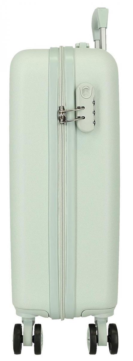 JOUMMABAGS Cestovní kufr FROZEN Ledové Království Elsa Ice Magic ABS plast skořepinový se zámkem 55 x 38 x 20