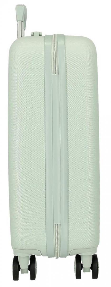 JOUMMABAGS Cestovní kufr FROZEN Ledové Království Elsa Ice Magic ABS plast skořepinový se zámkem 55 x 38 x 20