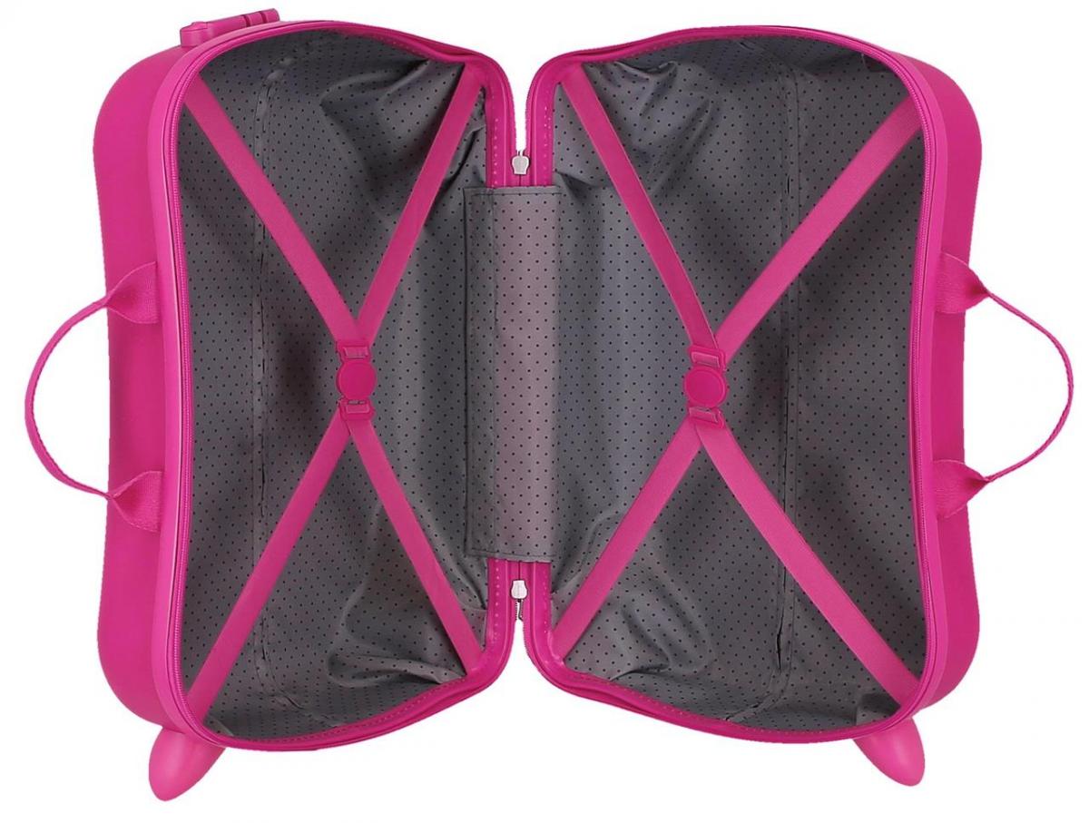 JOUMMABAGS Dětský kufřík odrážedlo na kolečkách Minnie Happy MAXI 50 x 38 x 20