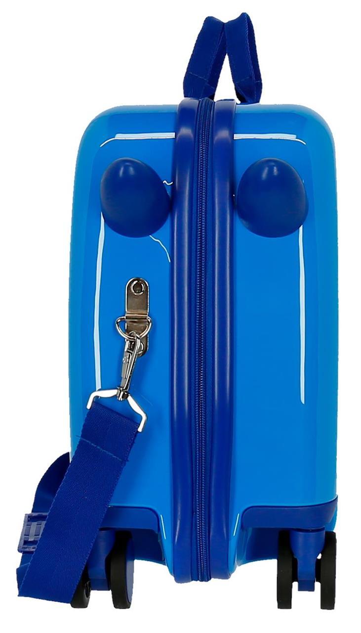 JOUMMABAGS Dětský kufřík odrážedlo na kolečkách SPIDERMAN Geo blue MAXI 50 x 38 x 20